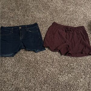 ✨✨final offer✨✨ Stylish Women's Denim and Casual Shorts Set